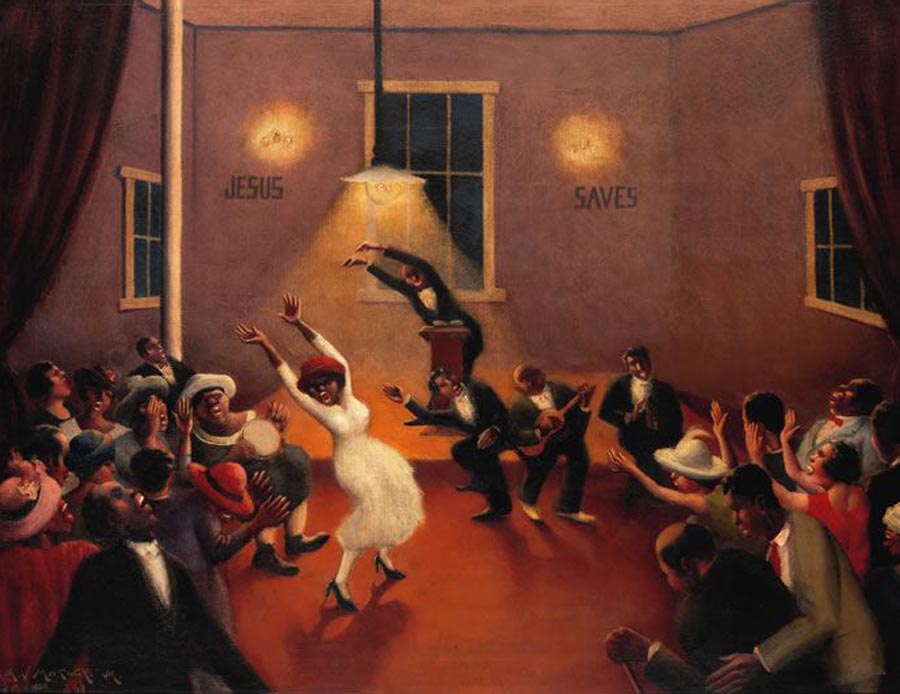Archibald Motley Holy Rollers